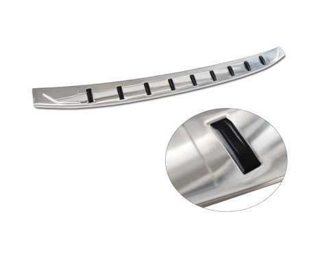 Stainless steel bumper protector suitable for Volvo V90 II 2016- (incl. Cross Country) 'STRONG EDITION', Image 7