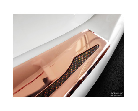 Stainless steel Rear bumper protector 'Deluxe' BMW X5 G05 M-Package 2018- 'Performance' Copper / Copper , Image 4