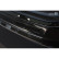 Stainless steel rear bumper protector 'Deluxe' BMW X6 F16 2014- Black / Black Carbon, Thumbnail 4