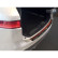 Stainless steel Rear bumper protector 'Deluxe' Jaguar F-Pace 2016- Black / Red-Black Carbon, Thumbnail 2