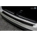 Stainless steel rear bumper protector 'Deluxe' Mercedes GLC 2015- Chrome / Black Carbon
