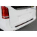 Stainless steel rear bumper protector 'Deluxe' Mercedes Vito W447 2014- Chrome / Red-Black Carbon