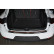 Stainless steel Rear bumper protector 'Deluxe' Porsche Macan 2014- Black / Red-Black Carbon, Thumbnail 4