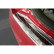 Stainless steel Rear bumper protector 'Deluxe' Tesla Model S 2012- Chrome / Red-Black Carbon, Thumbnail 4