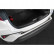 Stainless steel Rear bumper protector 'Deluxe' Toyota C-HR 2016- Chrome / Black Carbon