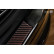 Stainless steel Rear bumper protector 'Deluxe' Volvo XC90 2015- Black / Red-Black Carbon, Thumbnail 4