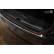 Stainless steel Rear bumper protector 'Deluxe' Volvo XC90 2015- Chrome / Red-Black Carbon, Thumbnail 2