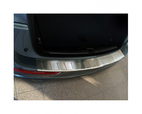 Stainless steel Rear bumper protector Audi Q5 2008-2012 & 2012- 'Ribs'