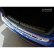 Stainless steel rear bumper protector BMW 3-Series G20 Sedan M-Package 2019- 'Ribs'