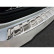 Stainless steel rear bumper protector BMW X3 (G01) 2017- excl. M-package 'Ribs', Thumbnail 4