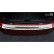 Stainless steel rear bumper protector BMW X6 (E71) 2009-2014 'Ribs', Thumbnail 3