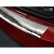 Stainless steel rear bumper protector BMW X6 (E71) 2009-2014 'Ribs', Thumbnail 4