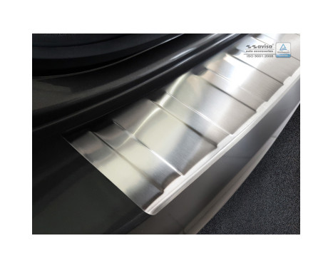 Stainless steel rear bumper protector Fiat Tipo SW 2016- 'Ribs', Image 4