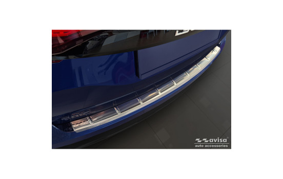 Stainless Steel Rear Bumper Protector Fits BAIC Beijing 3 (X35) 2023- 'Ribs'