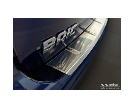 Stainless Steel Rear Bumper Protector Fits BAIC Beijing 3 (X35) 2023- 'Ribs', Image 2