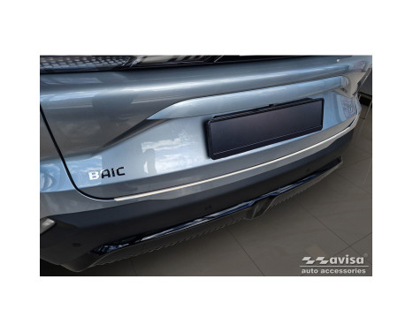 Stainless Steel Rear Bumper Protector Fits BAIC Beijing 5 (X55) II 2023-