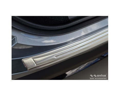 Stainless Steel Rear Bumper Protector Fits BAIC Beijing 5 (X55) II 2023-, Image 3