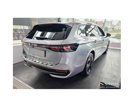 Stainless Steel Rear Bumper Protector for Volkswagen Passat Variant (CJ5) incl. R-Line & Hybrid 2024-, Image 5