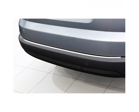 Stainless steel rear bumper protector Ford S-Max 2006-2010 'Ribs', Image 2