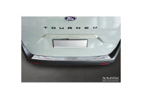 Stainless Steel Rear Bumper Protector Ford Tourneo Courier II / Transit Courier II 2023- 'Ribs'