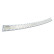 Stainless Steel Rear Bumper Protector Ford Tourneo Courier II / Transit Courier II 2023- 'Ribs', Thumbnail 7