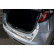 Stainless steel Rear bumper protector Honda Civic IX 5-door Facelift 2015- 'Ribs'