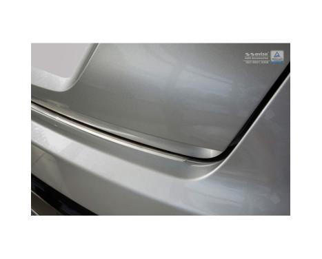 Stainless steel Rear bumper protector Honda Civic IX 5-door Facelift 2015- 'Ribs', Image 4