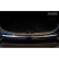 Stainless steel Rear bumper protector Hyundai Santa Fe IV 2018 - 'Ribs', Thumbnail 2