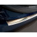 Stainless steel Rear bumper protector Hyundai Santa Fe IV 2018 - 'Ribs', Thumbnail 3