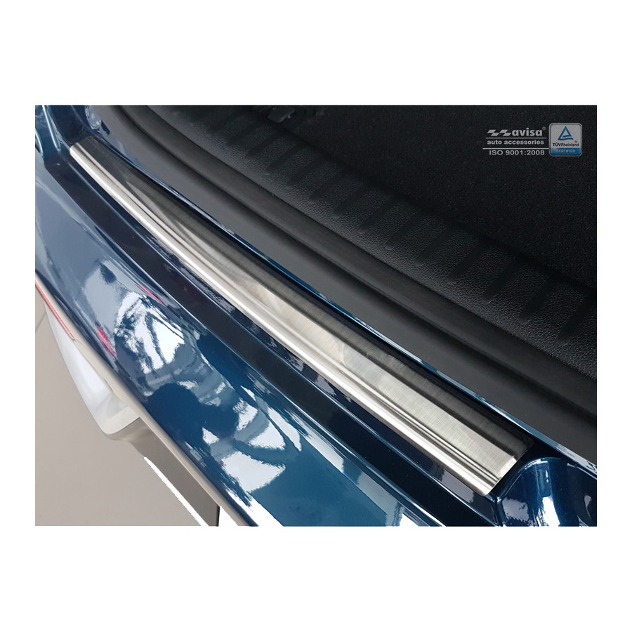 Stainless steel rear bumper protector Kia Niro 2016 Winparts.co.uk