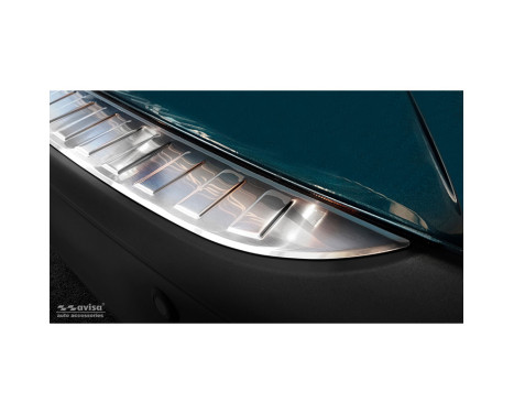 Stainless steel rear bumper protector Mazda CX-3 2015- 'Ribs', Image 2