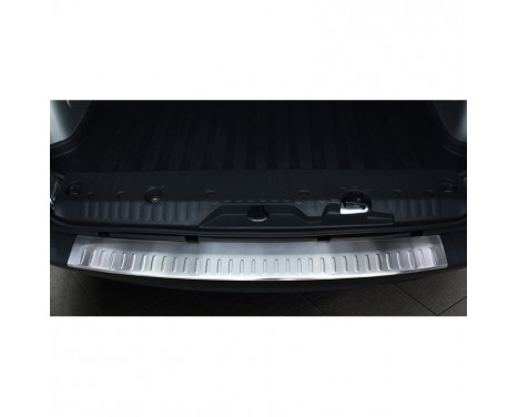 Stainless steel rear bumper protector Mercedes Citan 2012- 'Ribs', Image 2