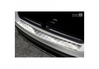 Stainless steel rear bumper protector Mercedes GLC 2015- 'Ribs'