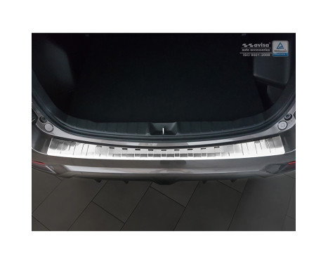 Stainless steel Rear bumper protector Mitsubishi ASX 2017- 'Ribs', Image 4