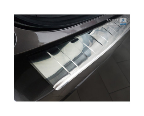 Stainless steel Rear bumper protector Mitsubishi ASX 2017- 'Ribs', Image 5