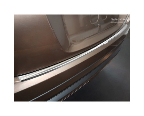 Stainless steel Rear bumper protector Mitsubishi Eclipse Cross 2017- 'Ribs', Image 2