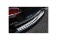 Stainless steel Rear bumper protector Opel Astra K Sportstourer 2015- 'Ribs'