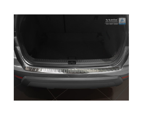 Stainless steel Rear bumper protector Seat Arona 2017- 'Ribs', Image 3