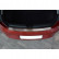 Stainless steel rear bumper protector Seat Leon 5F 5 doors 2013- 'Ribs'