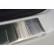 Stainless steel rear bumper protector Skoda Rapid Spaceback 2013- 'Ribs', Thumbnail 3