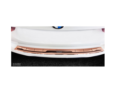 Stainless Steel Rear Bumper Protector suitable for 'Deluxe' BMW X3 G01 M-Package 2017- 'Performance' Cop, Image 3