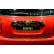Stainless steel rear bumper protector suitable for 'Deluxe' Mini One/Cooper F56 3-door 3/2014- Black/Red-Black, Thumbnail 2