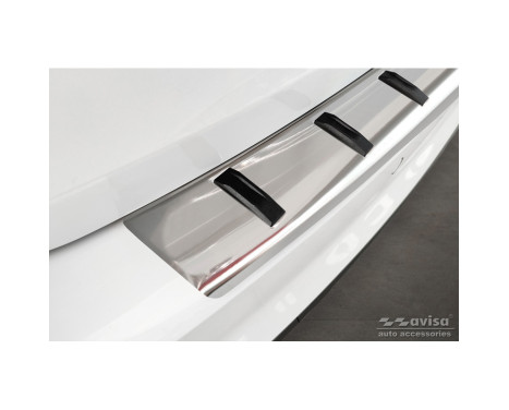 Stainless steel rear bumper protector suitable for Audi A4 Avant B9 (incl. S-Line) 2015-2019 & Facelift 2019- -, Image 4