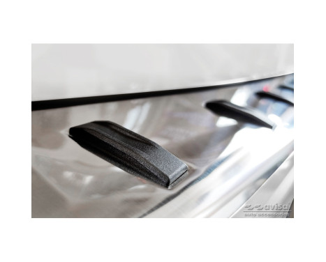 Stainless steel rear bumper protector suitable for Audi A4 Avant B9 (incl. S-Line) 2015-2019 & Facelift 2019- -, Image 5