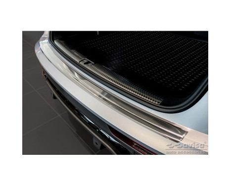 Stainless steel rear bumper protector suitable for Audi Q5 Sportback 2020- incl. S-Line