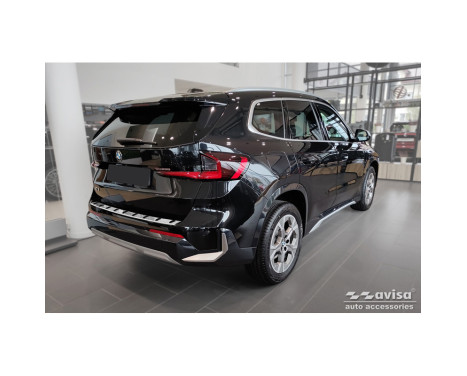 Stainless steel rear bumper protector suitable for BMW X1 U11 / X1 U11 xLine 2022- 'STRONG EDITION', Image 6