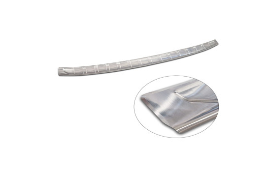 Stainless Steel Rear Bumper Protector suitable for BMW X4 G02/F98 M Competition Facelift 2021 - 'Ribs', Image 5