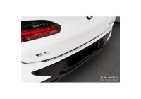 Stainless Steel Rear Bumper Protector suitable for BMW X4 G02 FL 2021 - with M-Package 'Ribs'