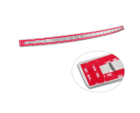 Stainless Steel Rear Bumper Protector suitable for BMW X4 G02 FL 2021 - with M-Package 'Ribs', Image 7