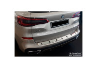 Stainless steel rear bumper protector suitable for BMW X5 (G05) M-Sport 2018- 'STRONG EDITION'